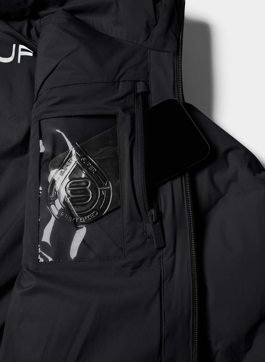 super puff₂o long - rainstop negru
