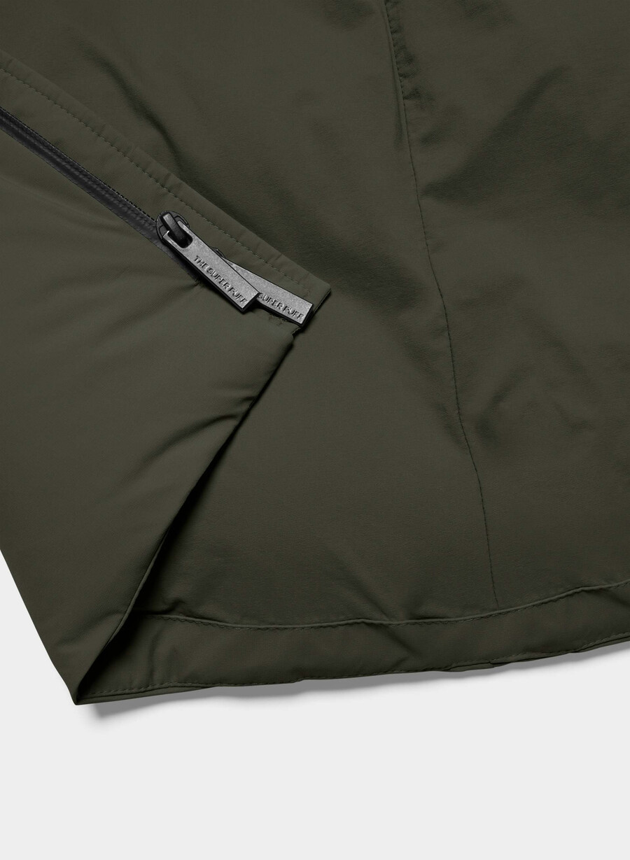super puff₂o long - rainstop verde flint