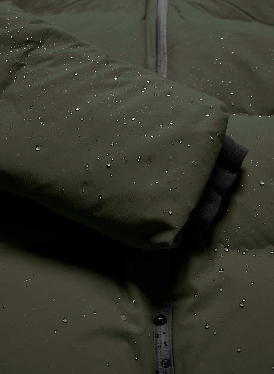 super puff₂o long - rainstop verde flint