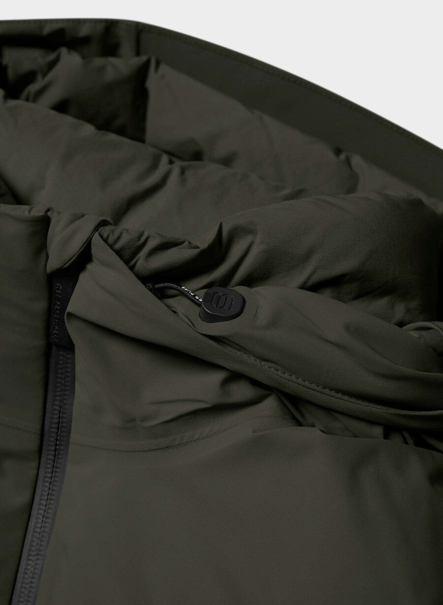 super puff₂o long - rainstop verde flint