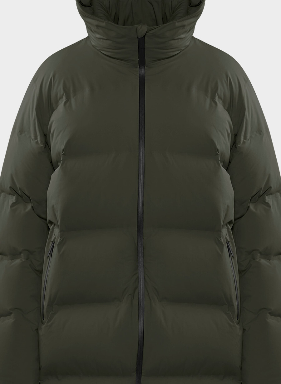 super puff₂o long - rainstop verde flint