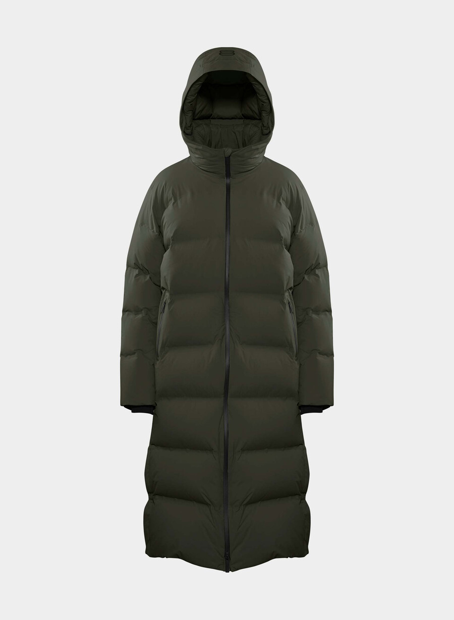 super puff₂o long - rainstop verde flint