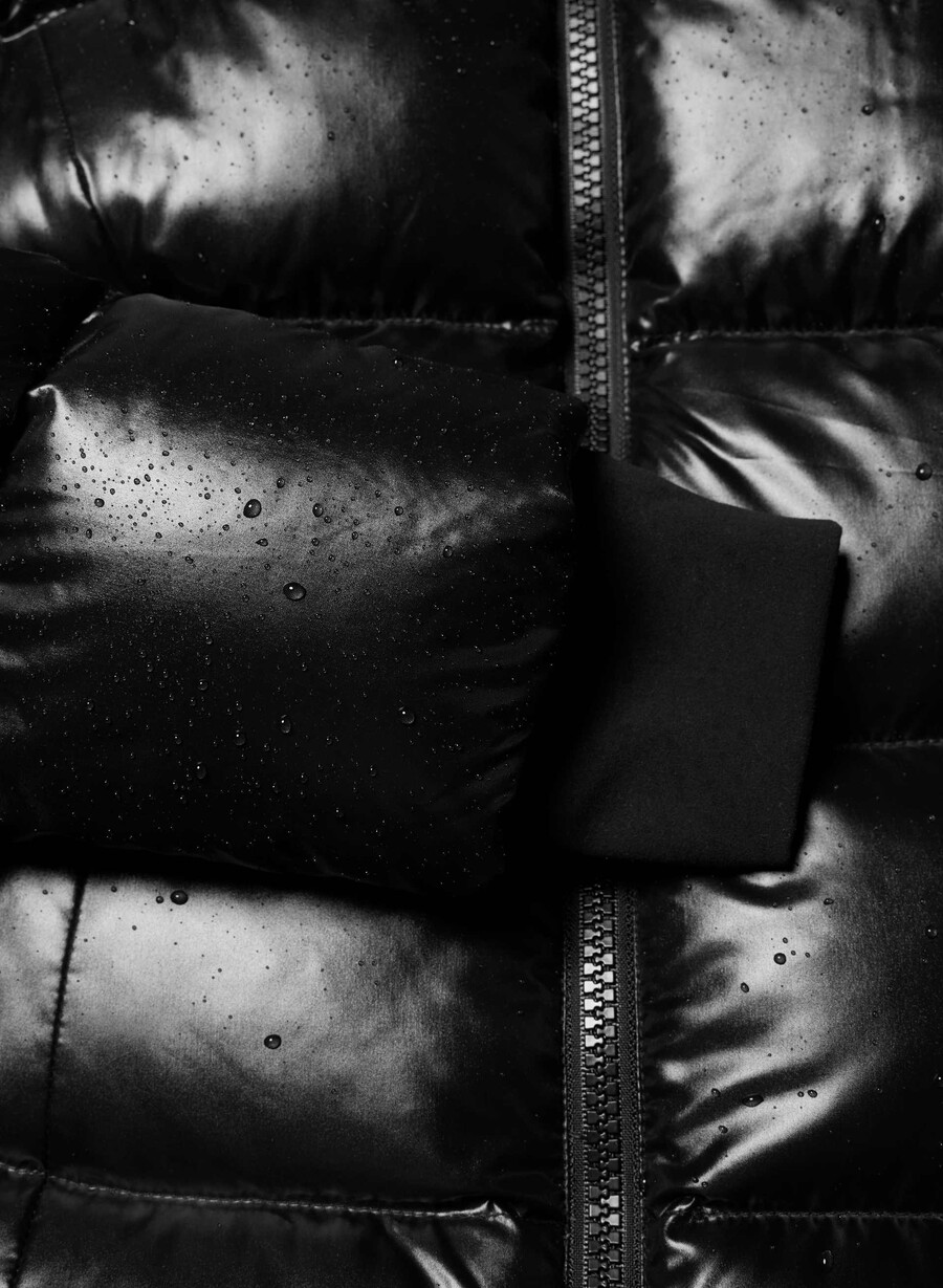 puful supersnug lung - negru lucios