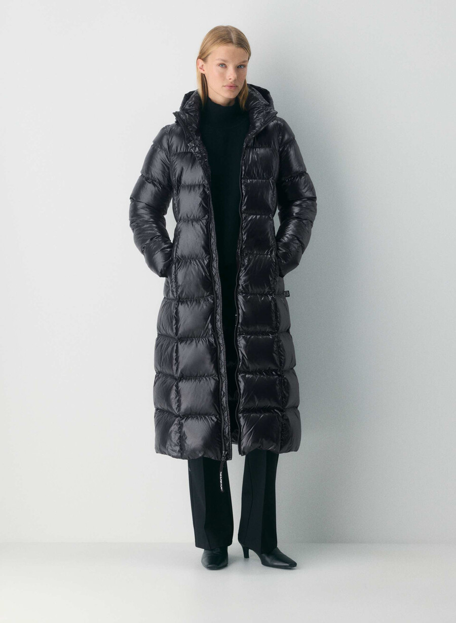 puful supersnug lung - negru lucios