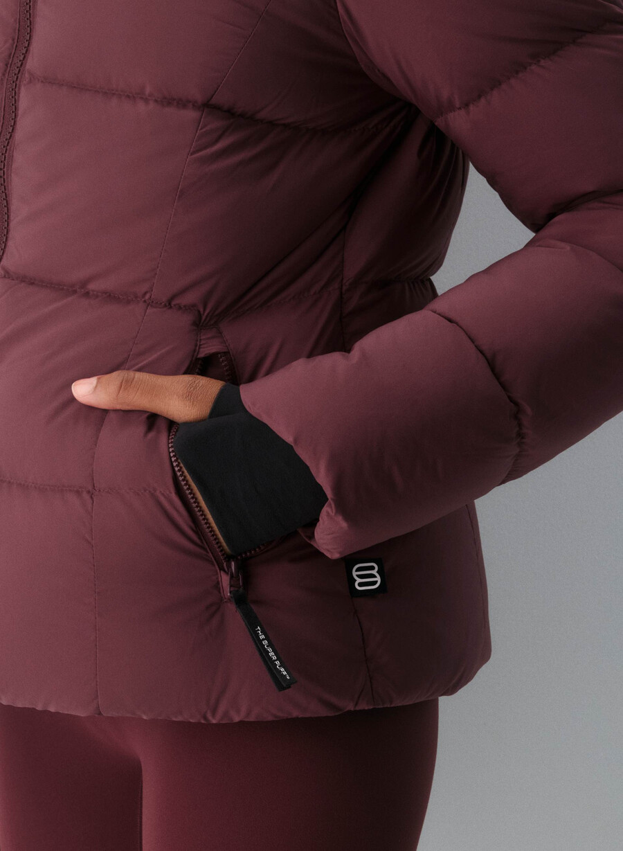 supersnug puff - climatte burgundy condimentat