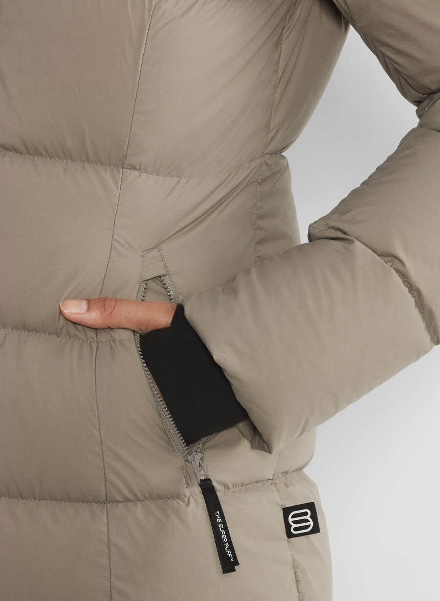 puful supersnug puff mid - climatte modern taupe
