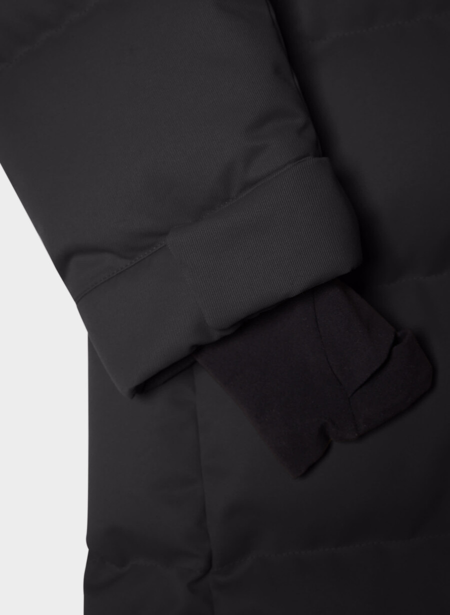 geacă super arctic parka mid - arctic twill negru