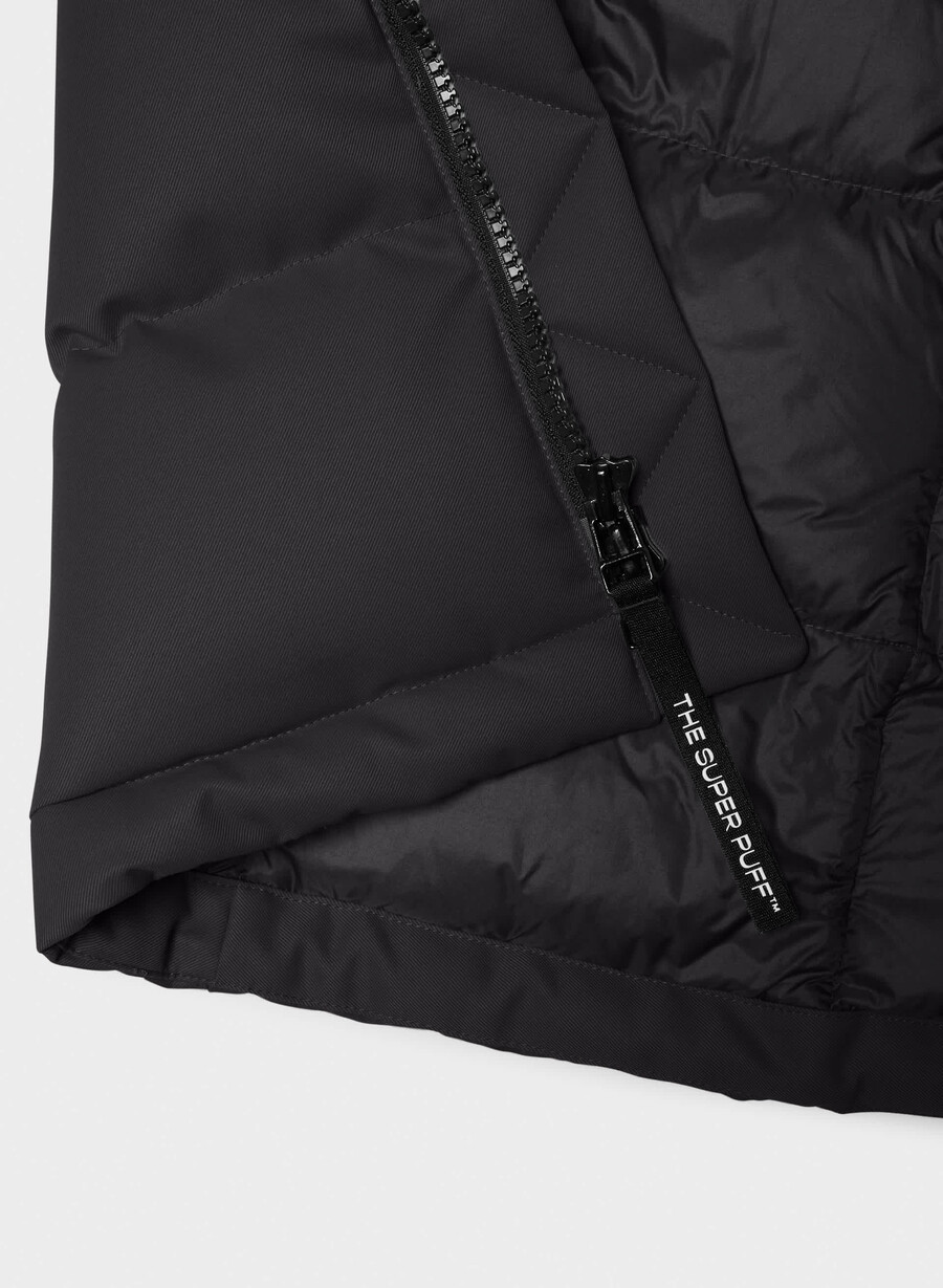 geacă super arctic parka mid - arctic twill negru