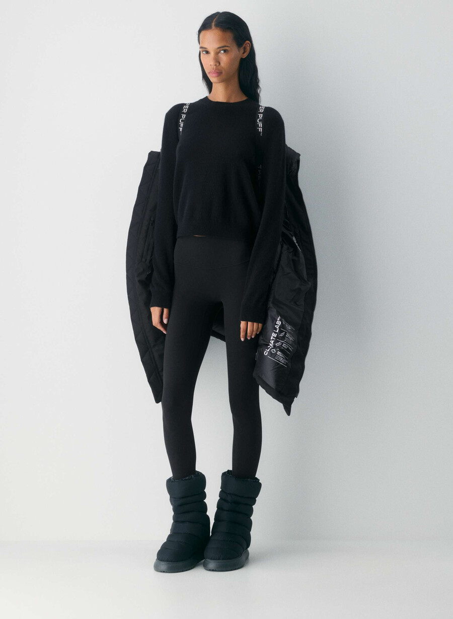 geacă super arctic parka mid - arctic twill negru