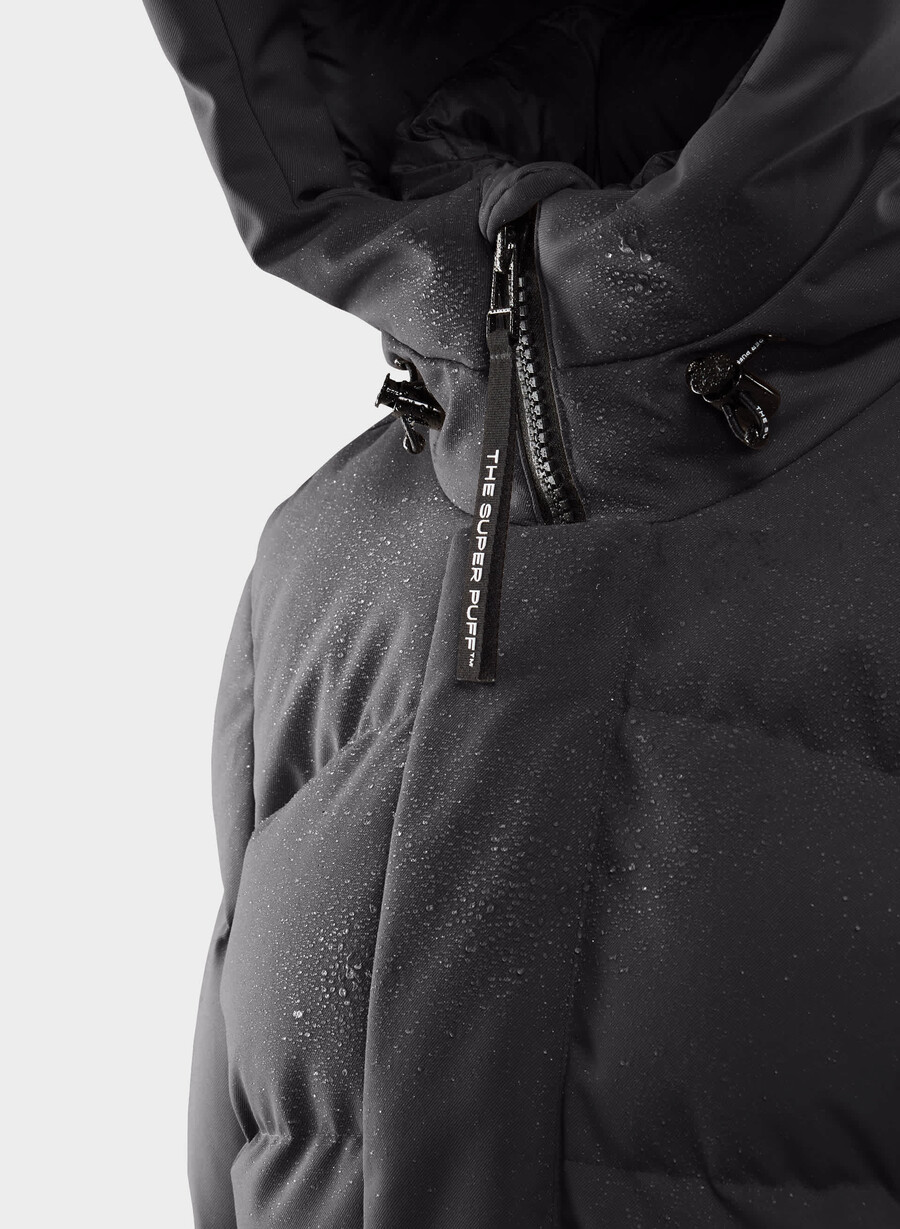 geacă super arctic parka mid - arctic twill negru