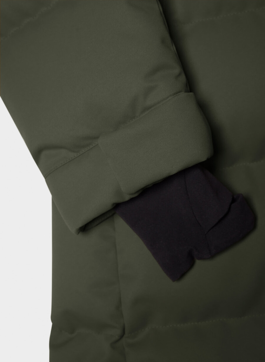 geacă super arctic parka mid - arctic twill verde flint