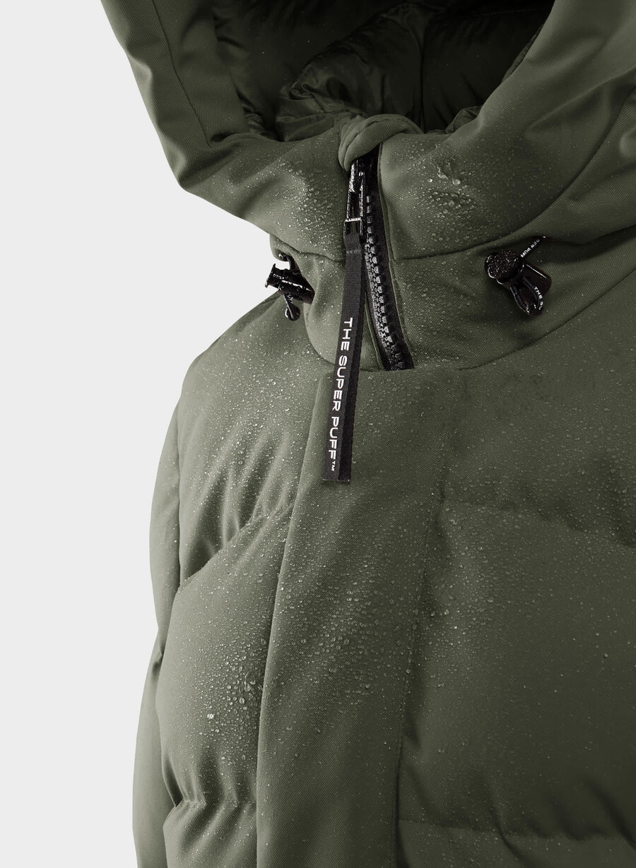 geacă super arctic parka mid - arctic twill verde flint