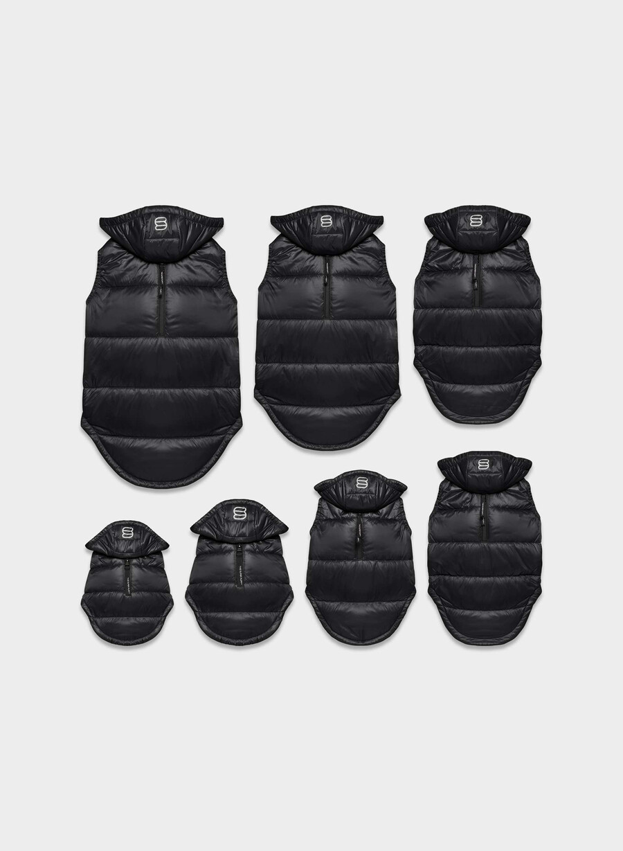 super ruff puff - negru foarte lucios
