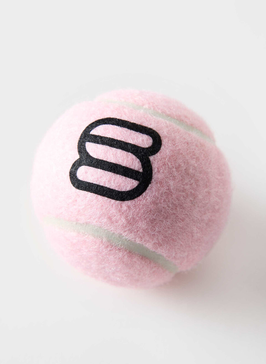 pachet de 3 mingi de tenis super puff roz cretă