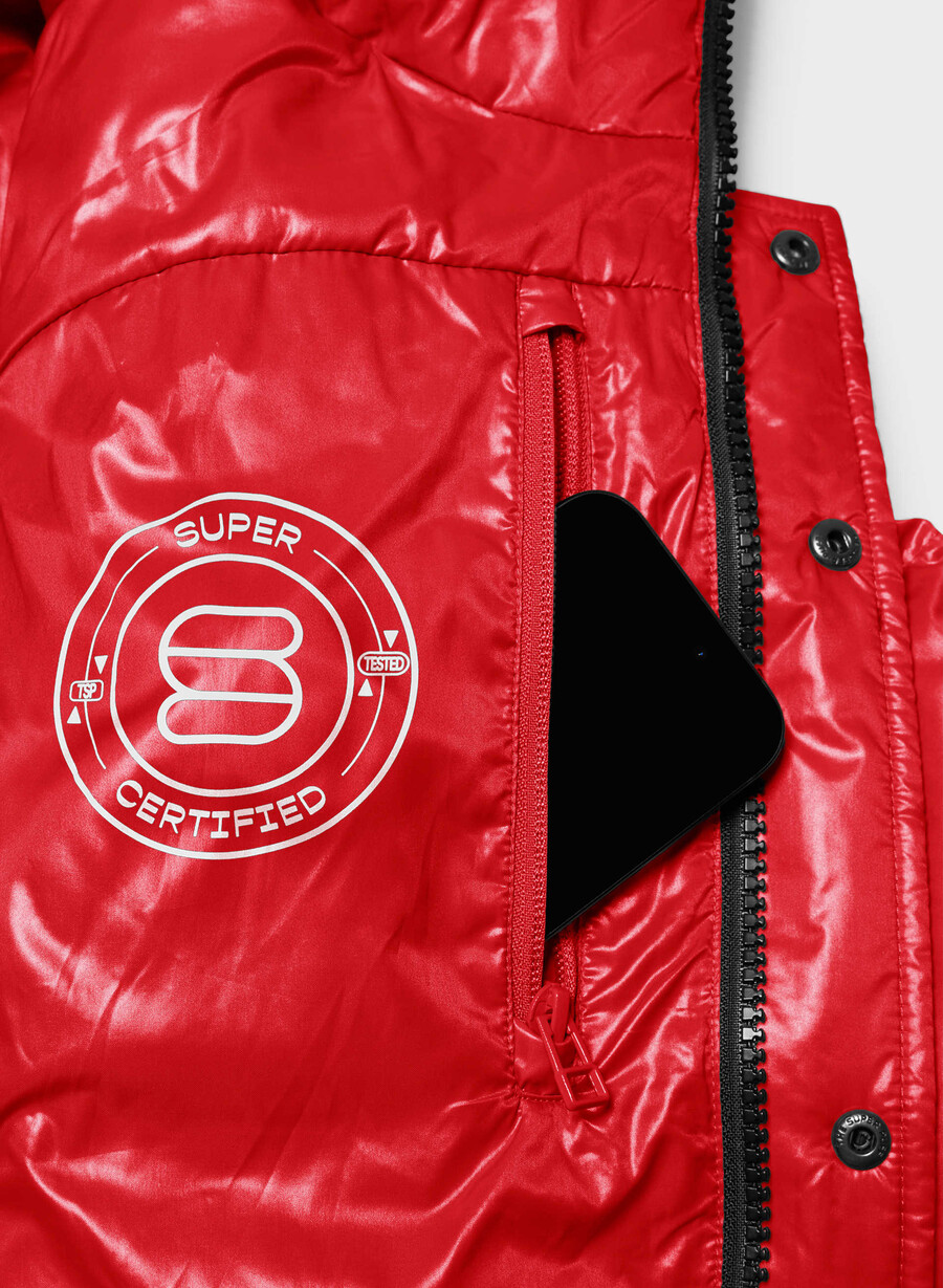 super puff hi-gloss prosperity red