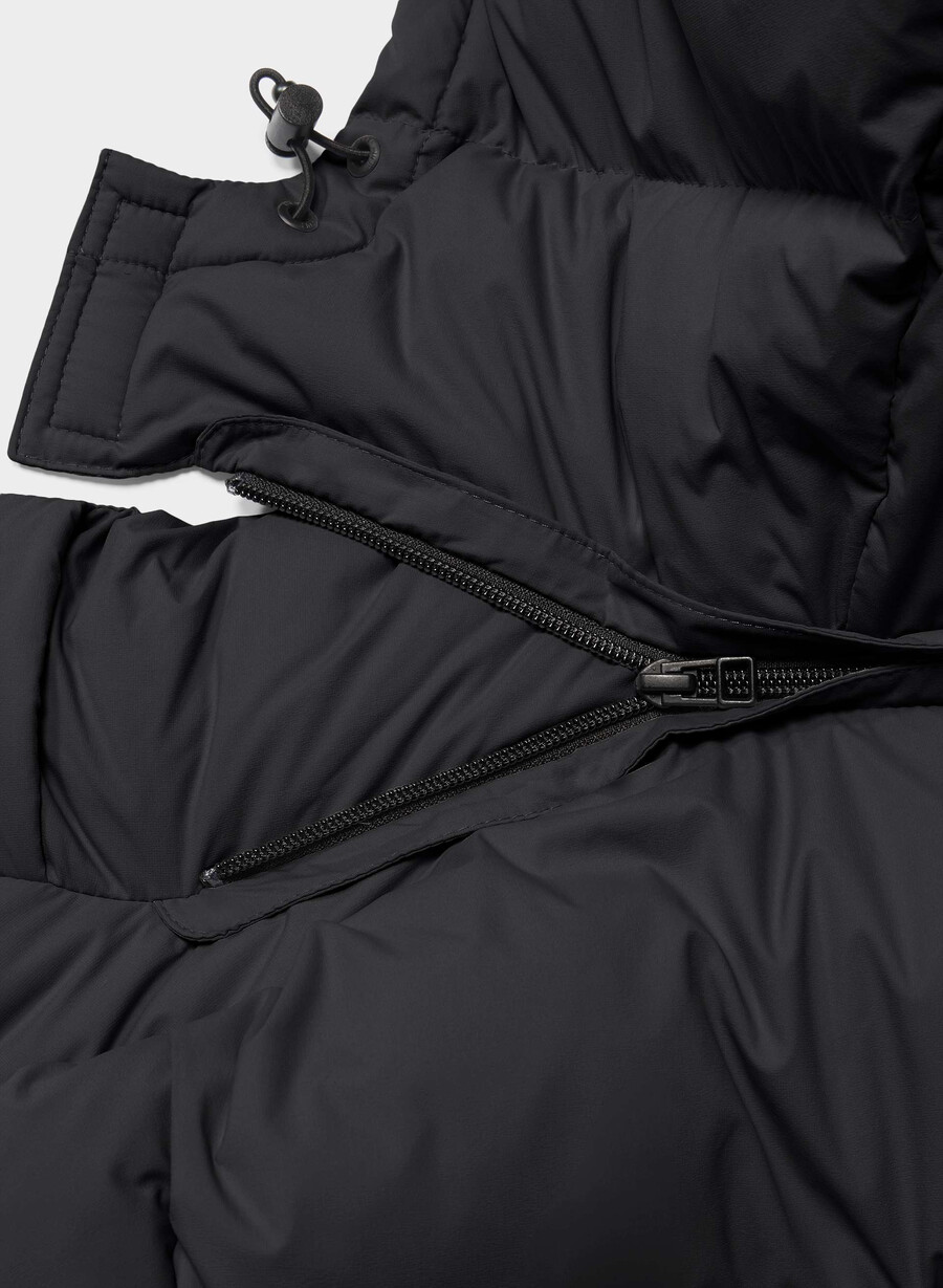pantaloni scurți super puff - climatte negru