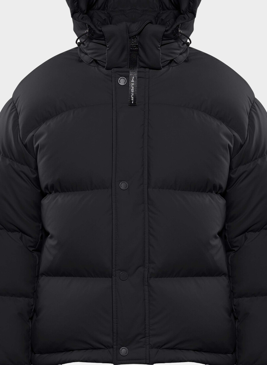 pantaloni scurți super puff - climatte negru