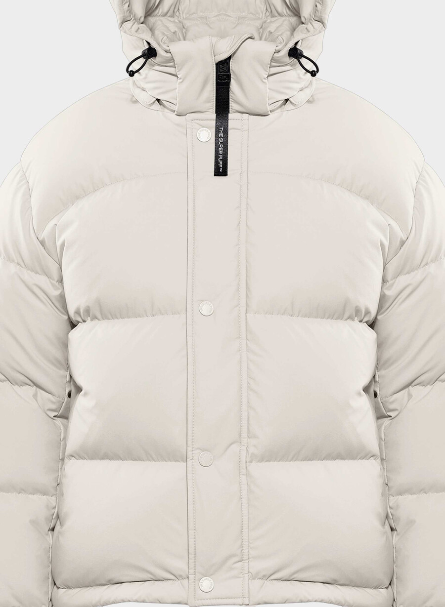 pantaloni scurți super puff - climatte matte pearl