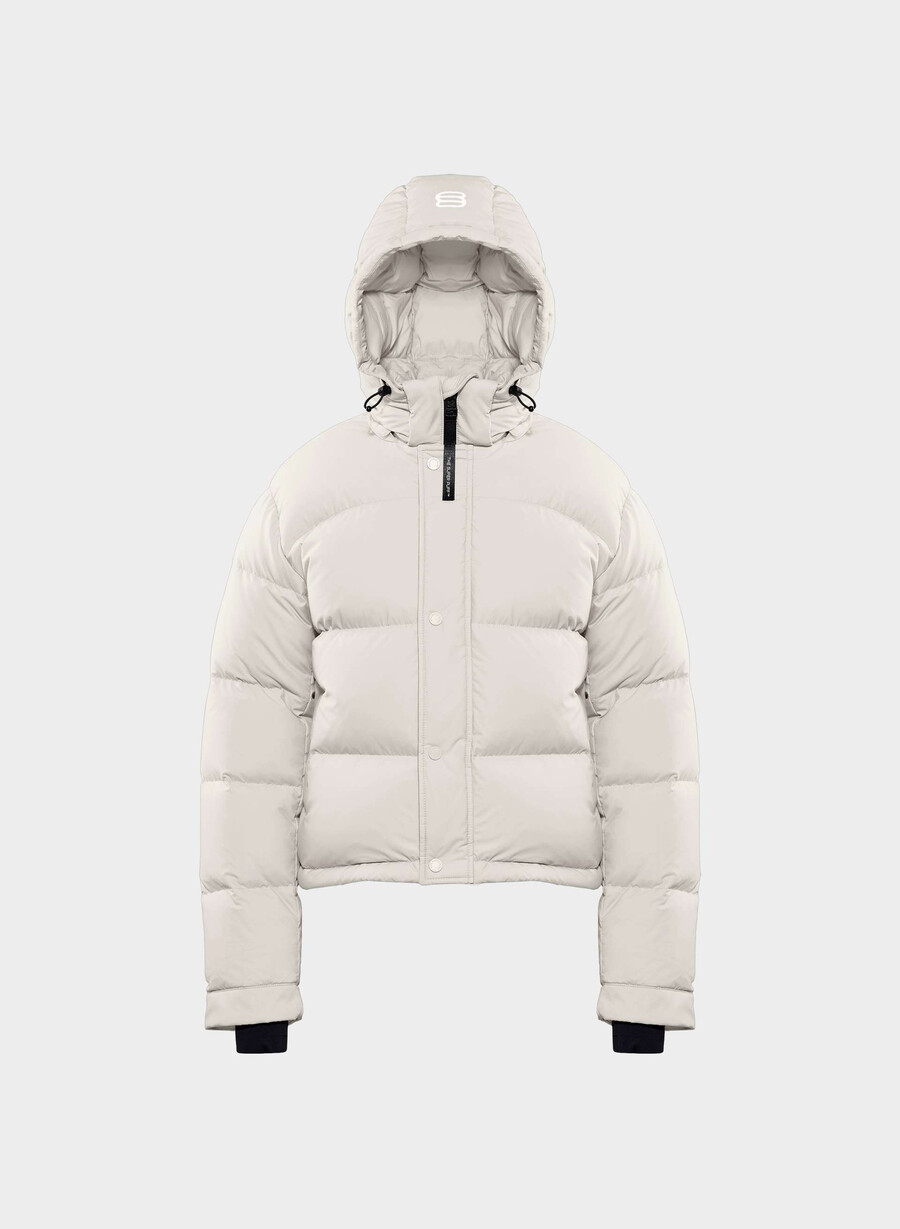 pantaloni scurți super puff - climatte matte pearl