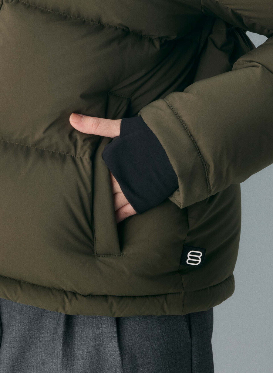 pantaloni scurți super puff - climatte mĂslin Închis