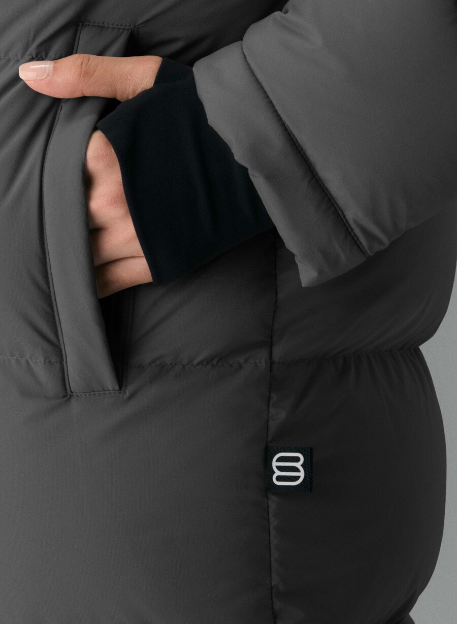 super puff mid - climatte negru