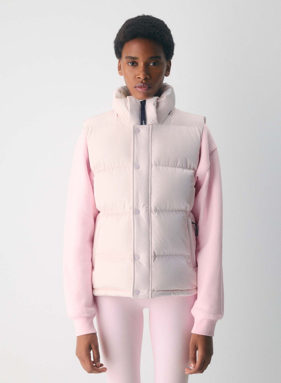 vestă the super puff - liquid shine mochi pink