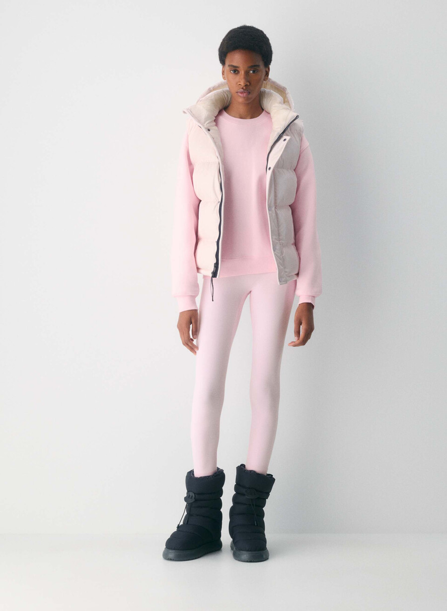 vestă the super puff - liquid shine mochi pink