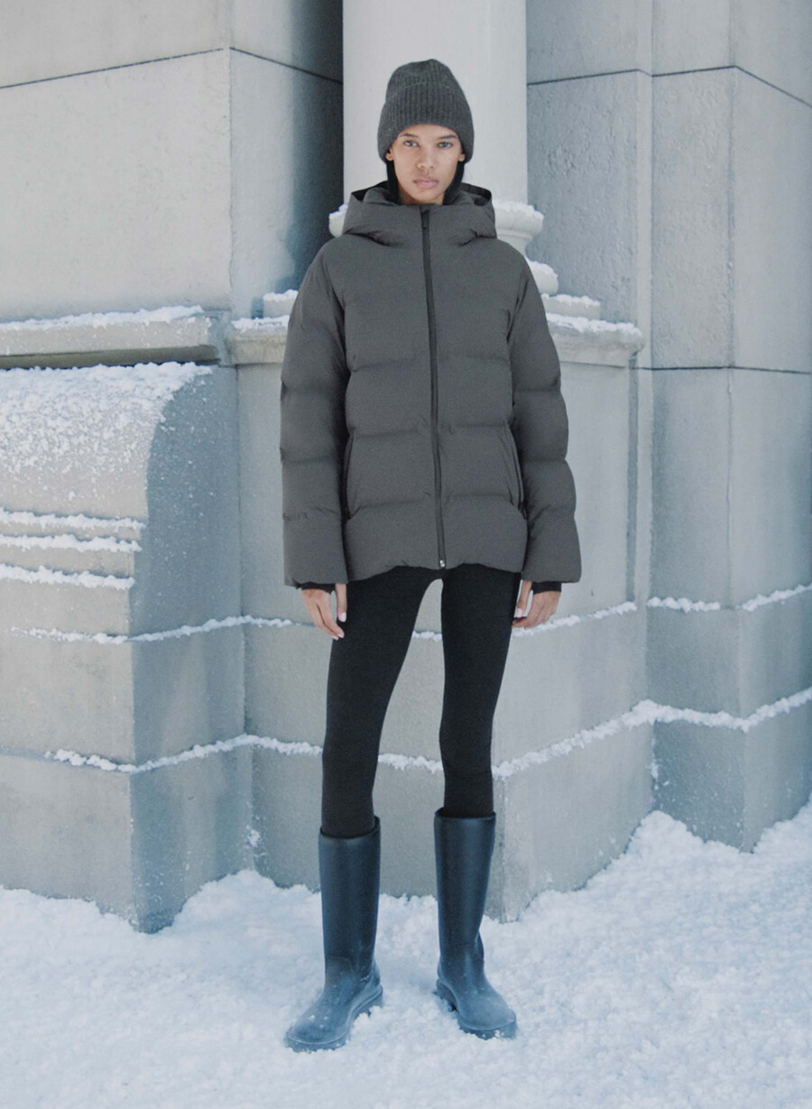 super puff₂o - rainstop gri cĂrbune