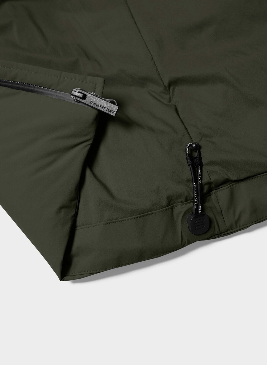 super puff₂o mid - rainstop verde flint