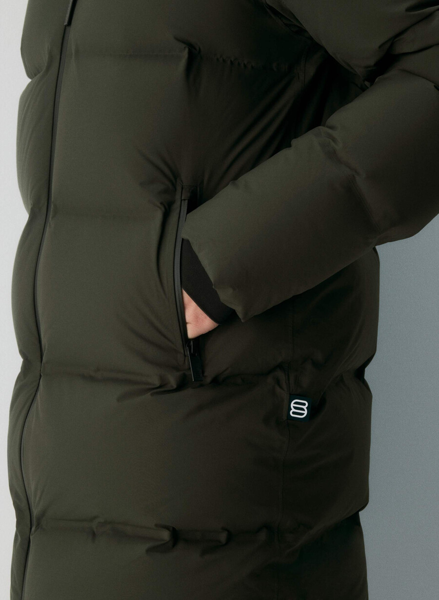 super puff₂o mid - rainstop verde flint