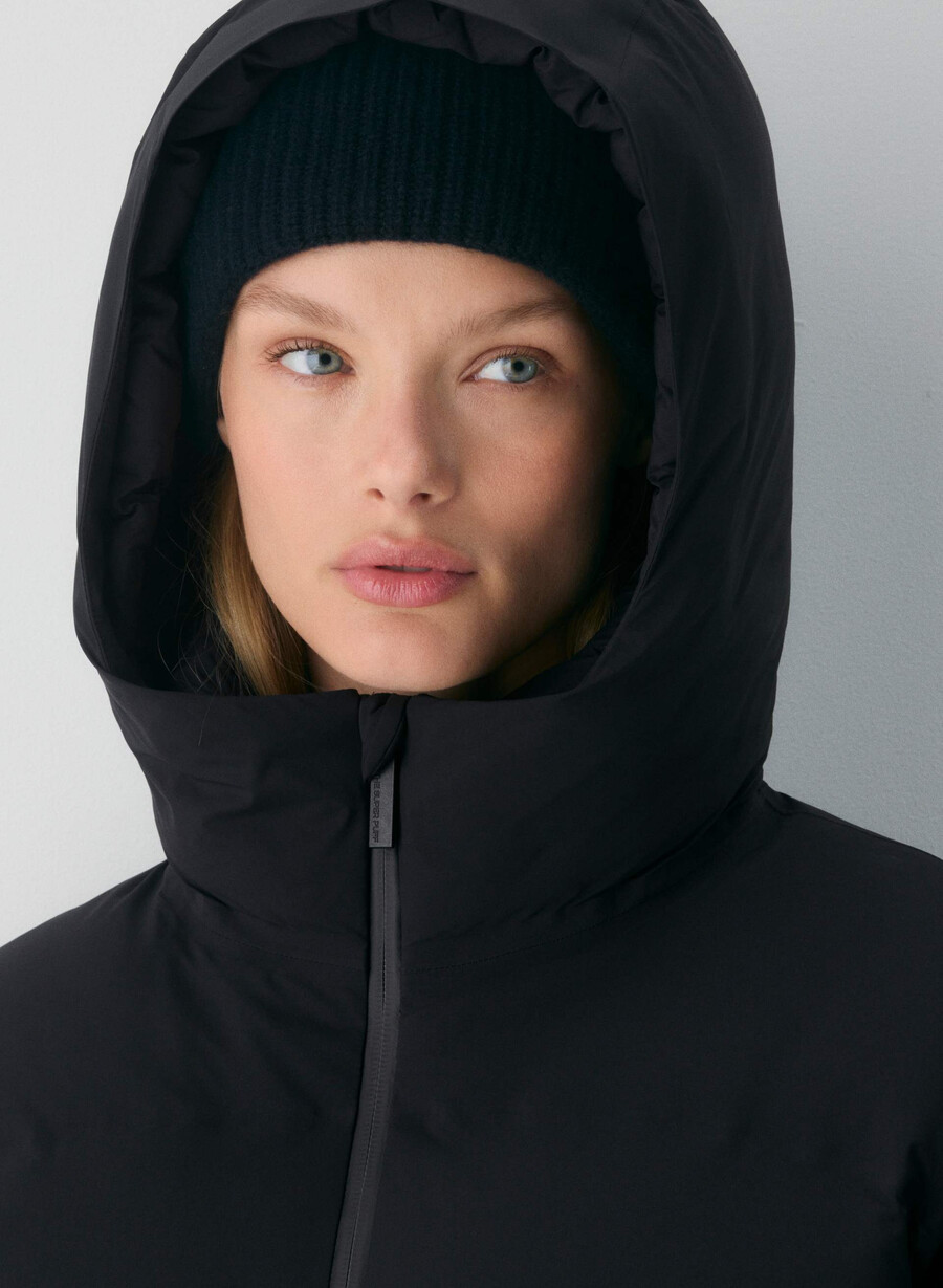 pantaloni scurți super puff₂o - rainstop negri