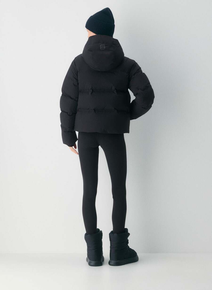 pantaloni scurți super puff₂o - rainstop negri