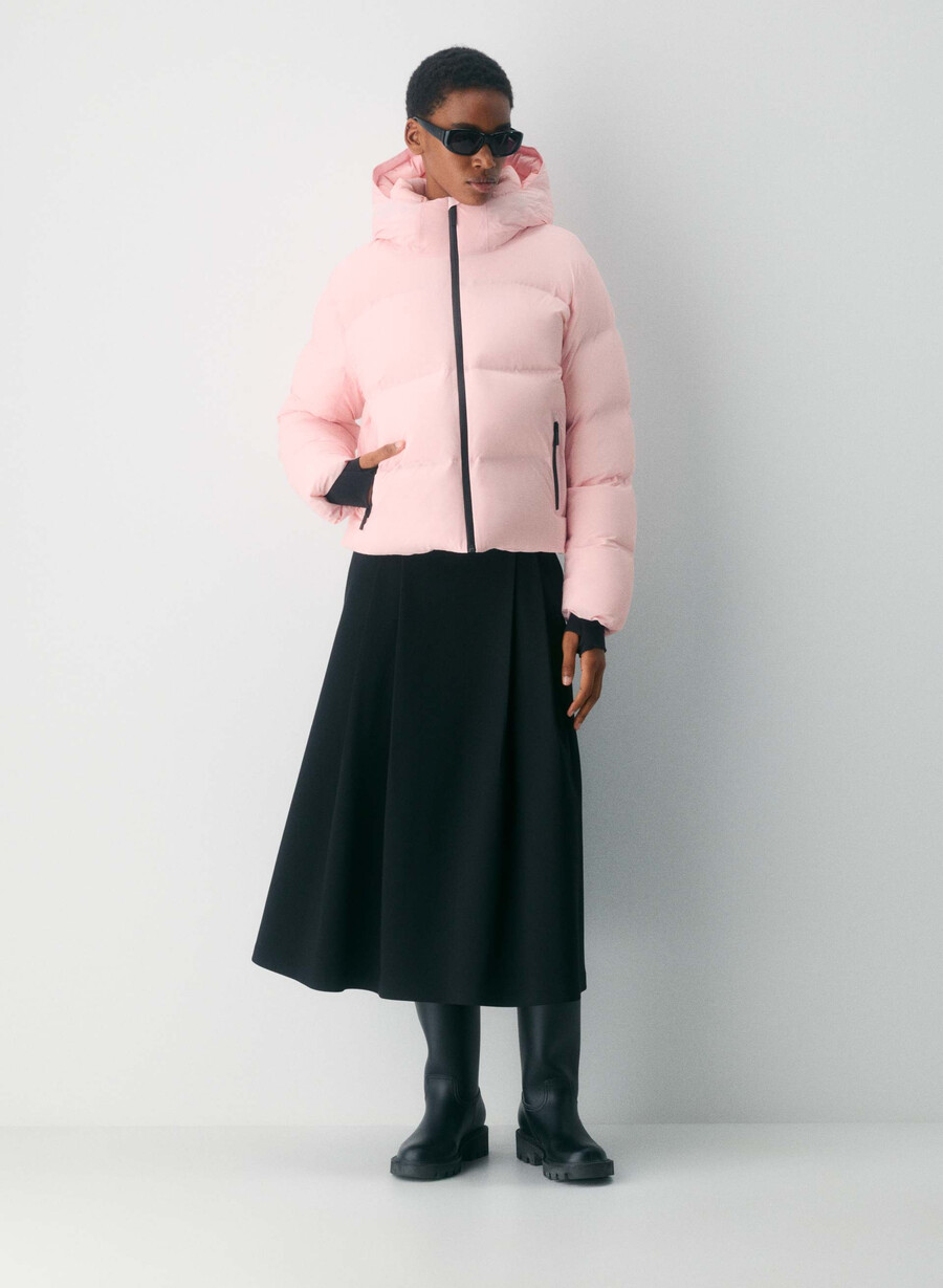 pantaloni scurți super puff₂o - rainstop roz creȚĂ