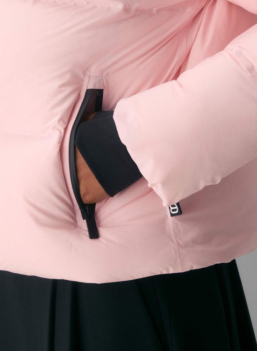 pantaloni scurți super puff₂o - rainstop roz creȚĂ