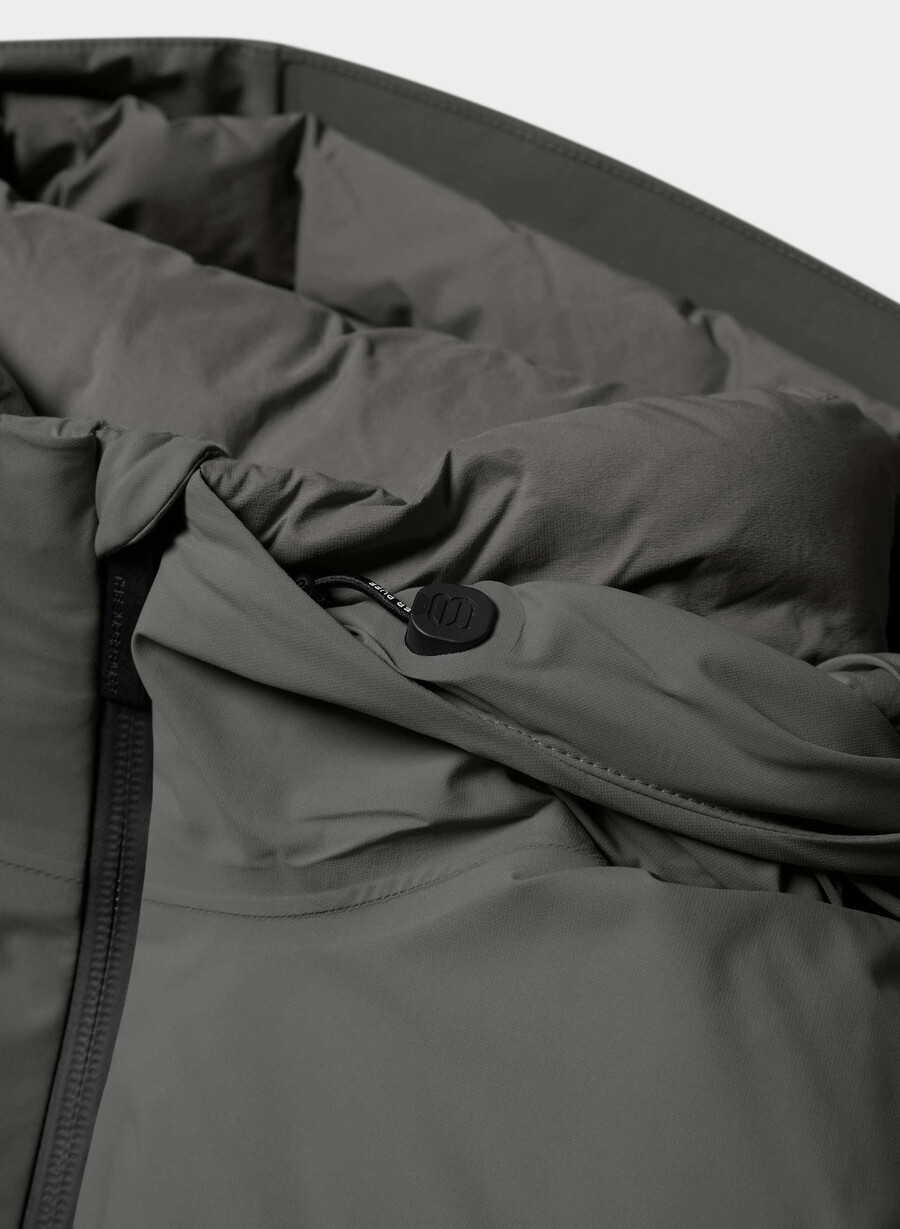 pantaloni scurți super puff₂o - rainstop gri cĂrbune