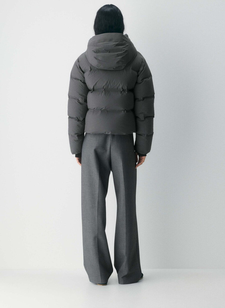 pantaloni scurți super puff₂o - rainstop gri cĂrbune