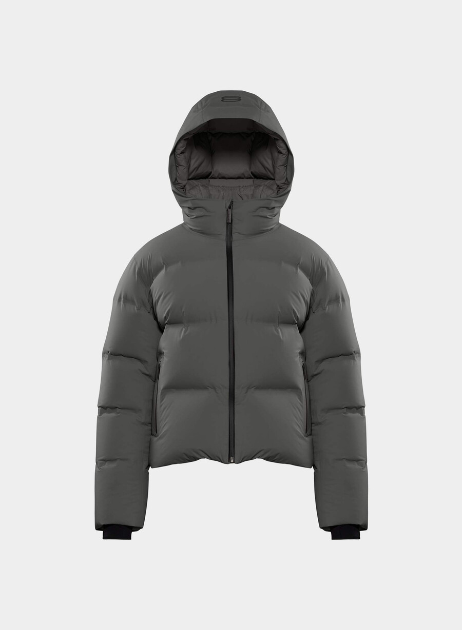 pantaloni scurți super puff₂o - rainstop gri cĂrbune