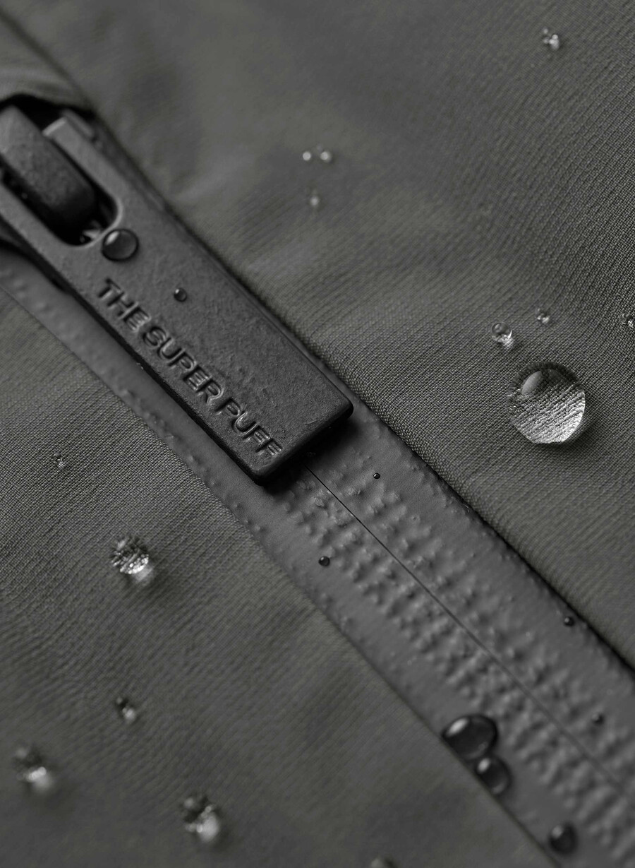 pantaloni scurți super puff₂o - rainstop gri cĂrbune