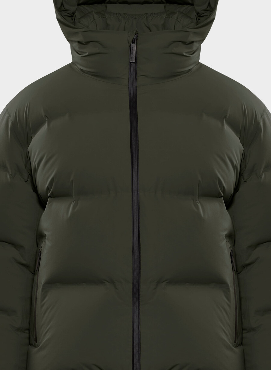 pantaloni scurți super puff₂o - rainstop verde flint