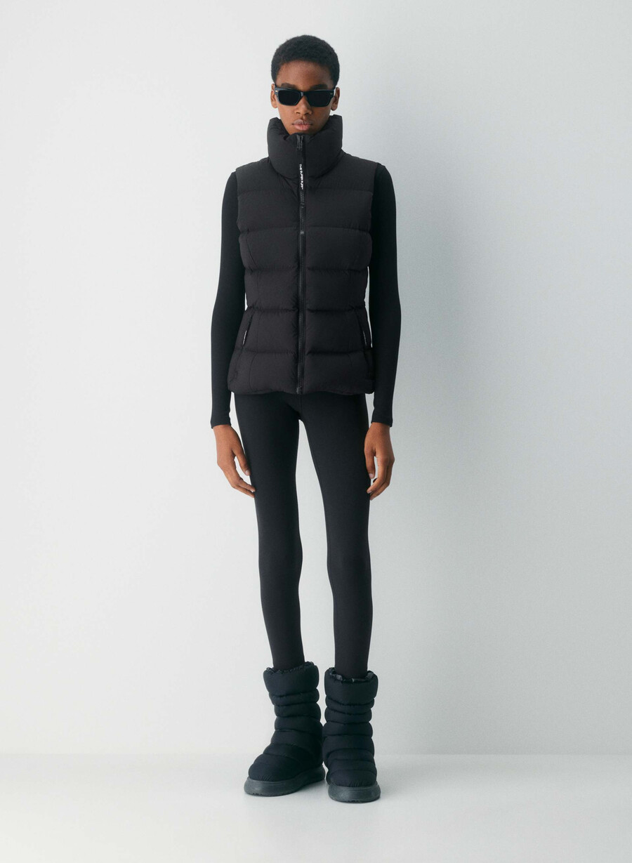 vesta supersnug puff - climatte negru