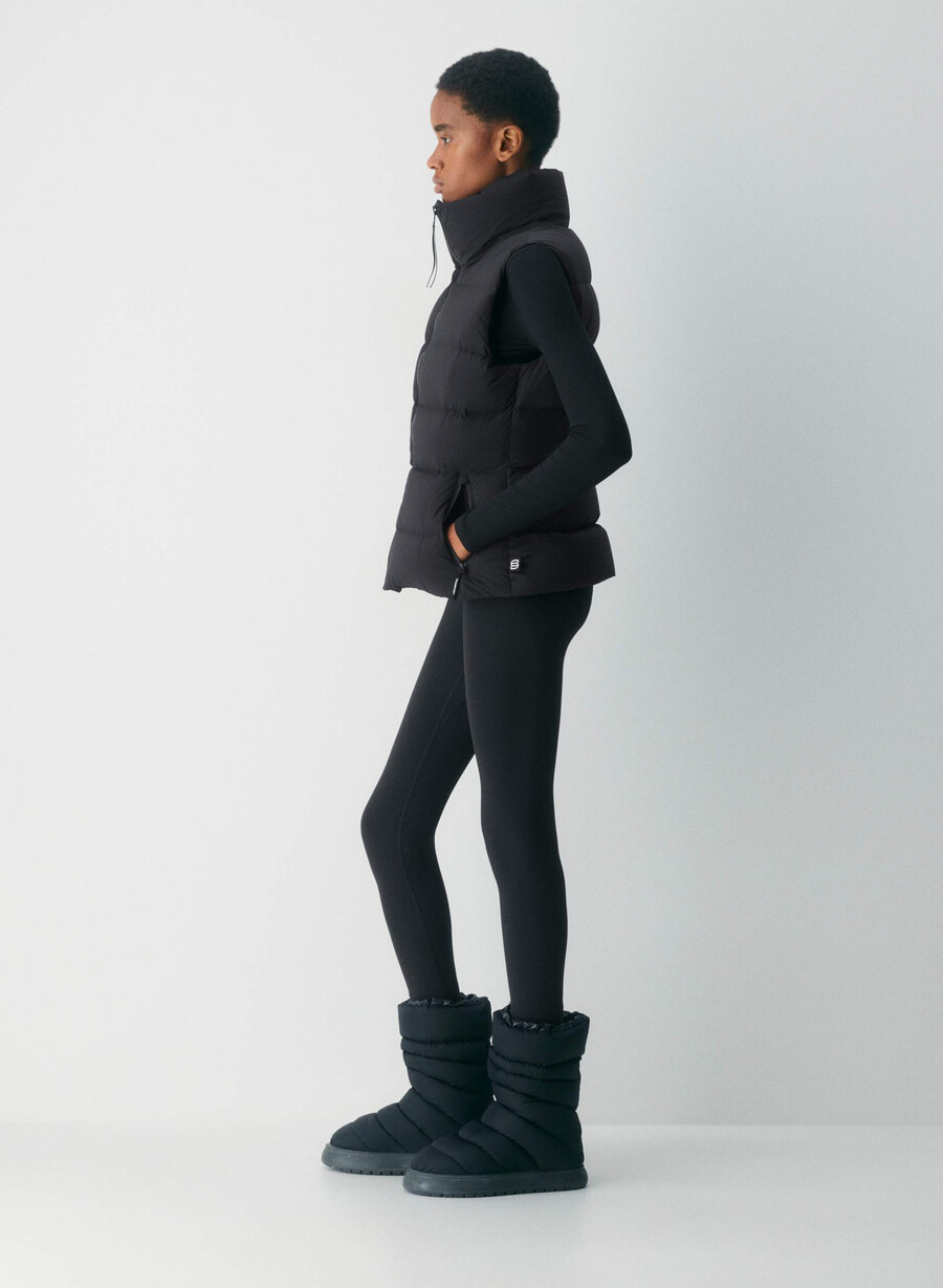 vesta supersnug puff - climatte negru