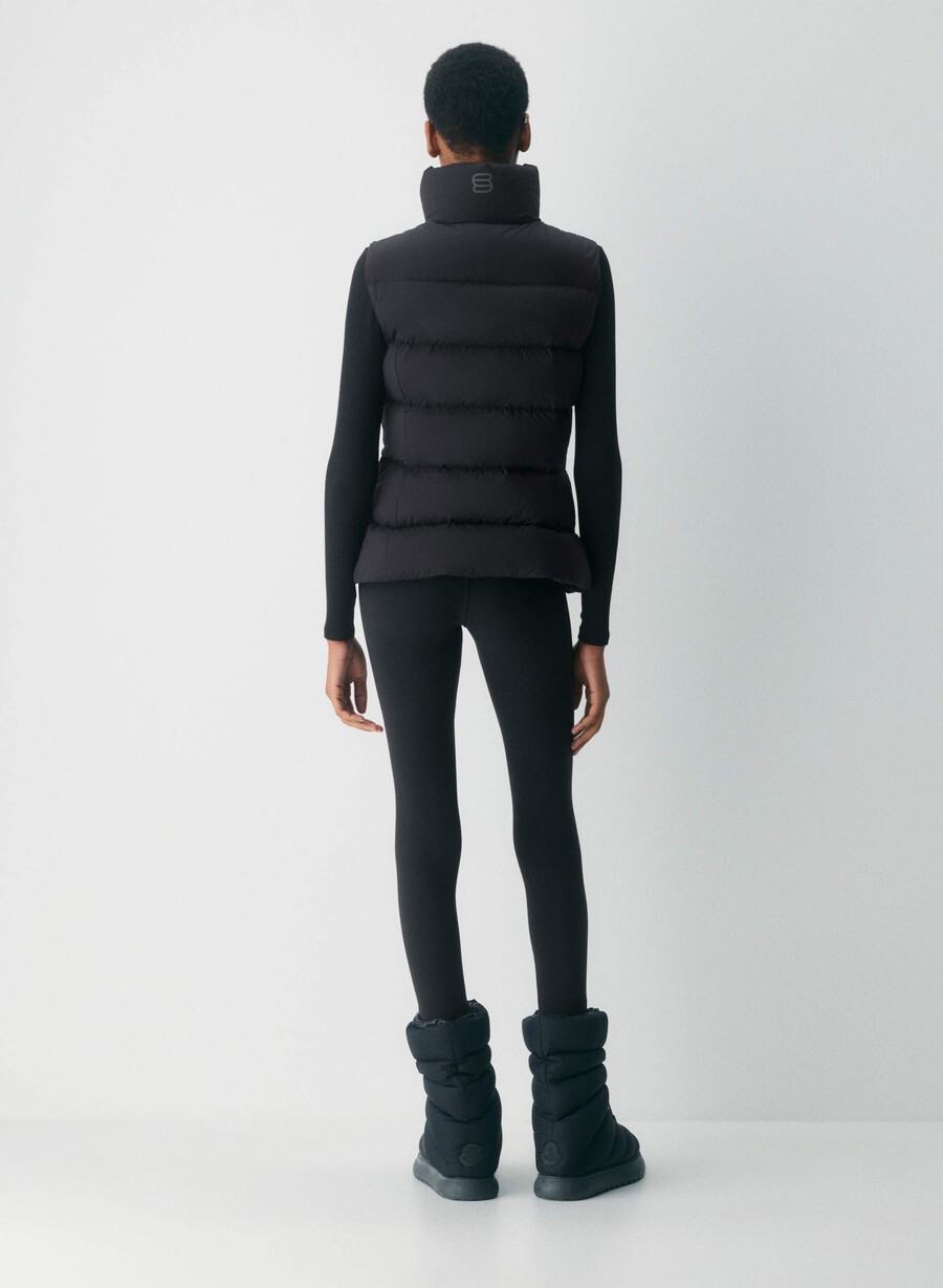 vesta supersnug puff - climatte negru