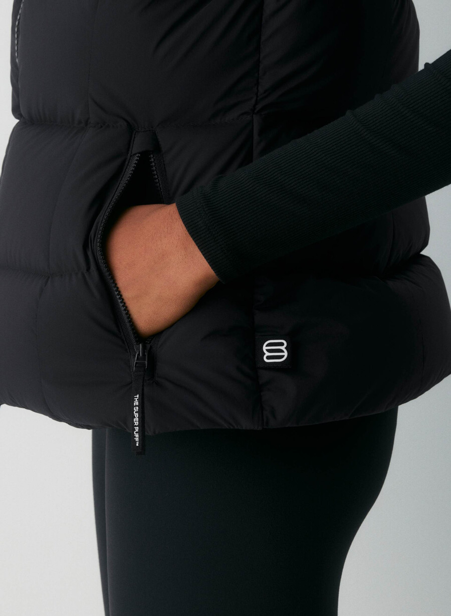 vesta supersnug puff - climatte negru