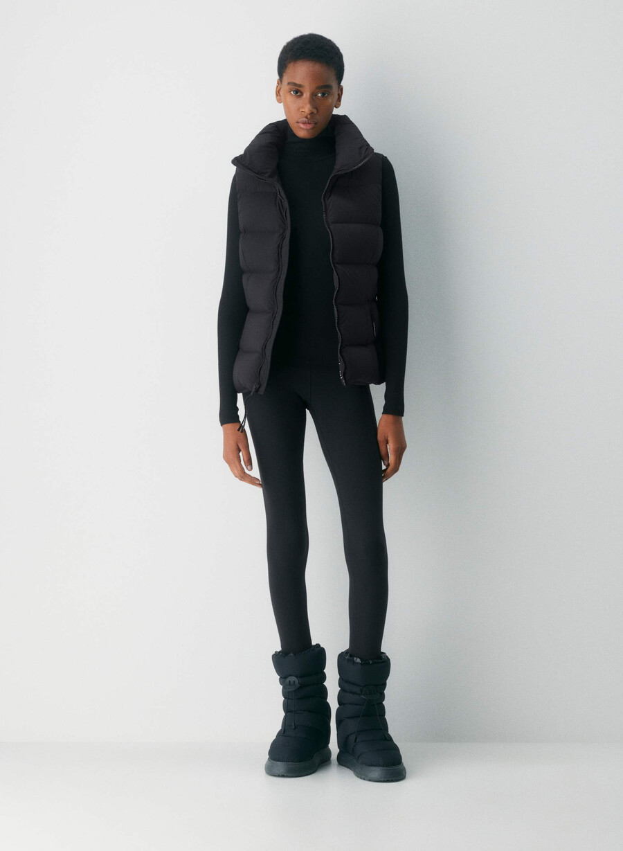 vesta supersnug puff - climatte negru
