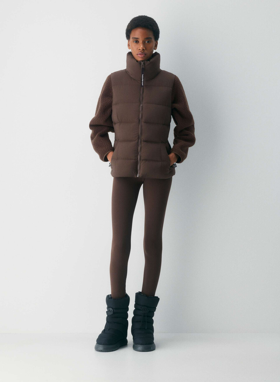 vesta supersnug puff - climatte maro mocha rich