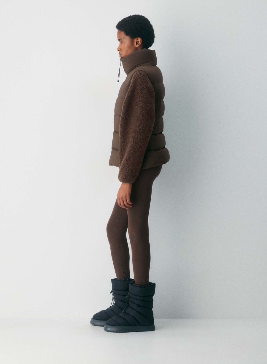 vesta supersnug puff - climatte maro mocha rich