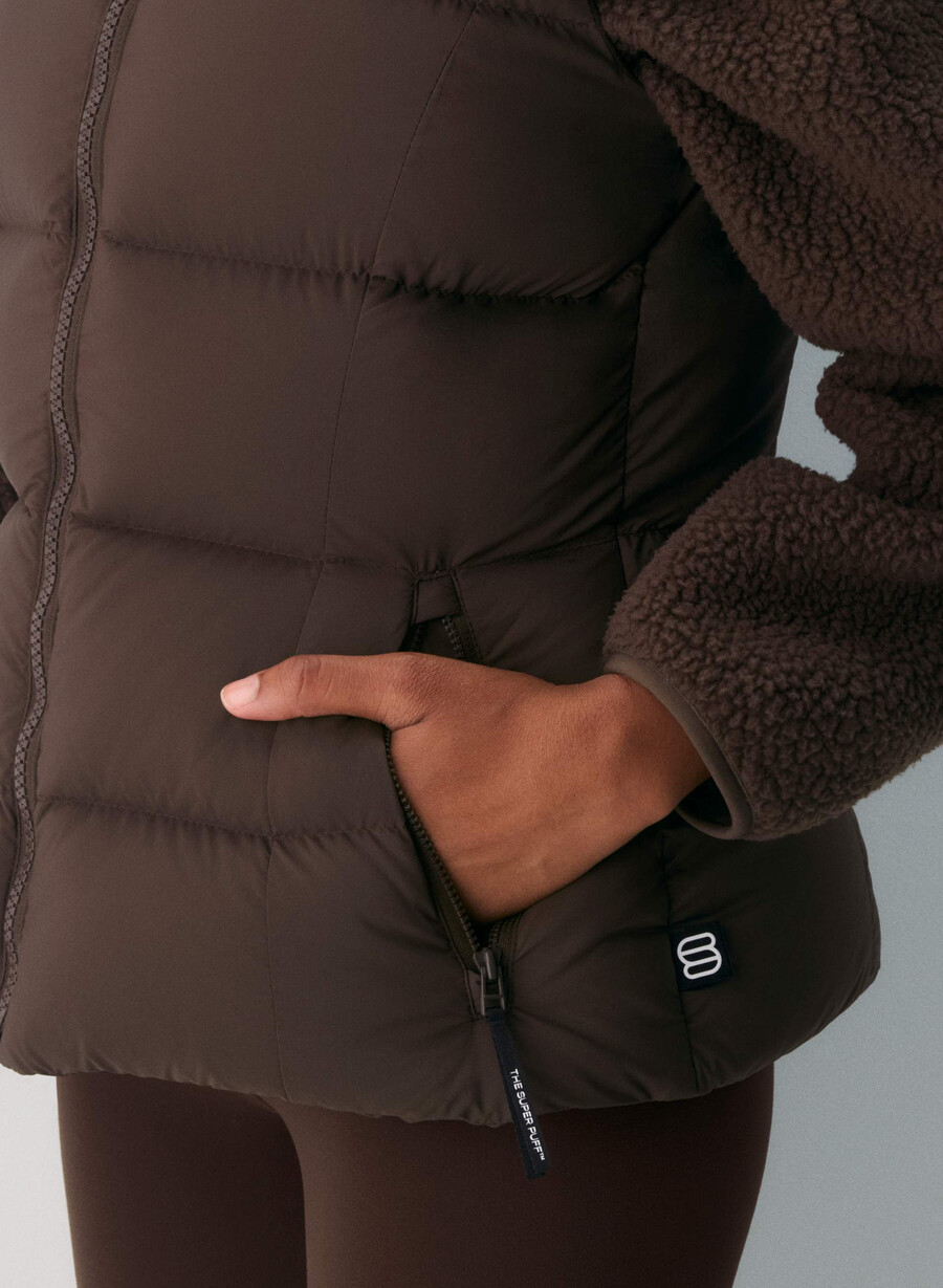 vesta supersnug puff - climatte maro mocha rich