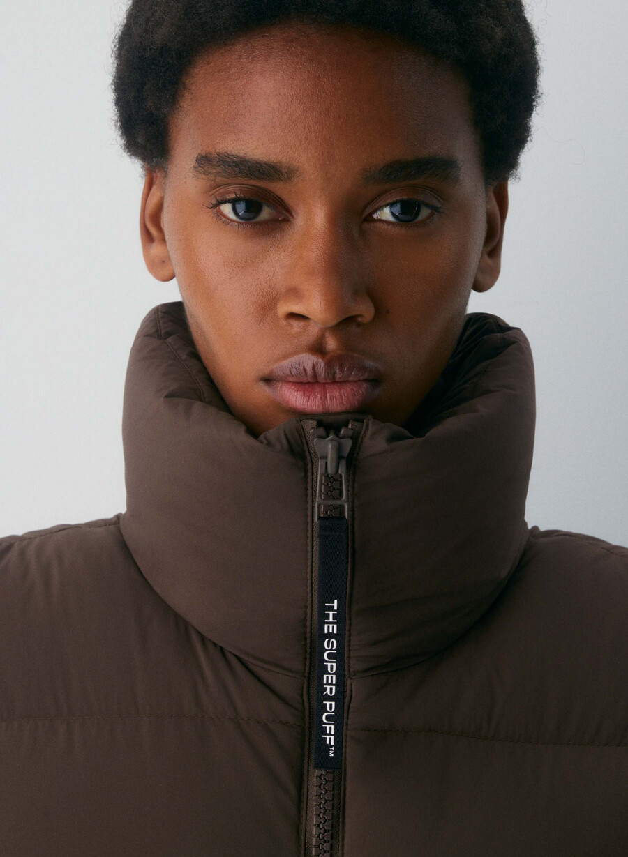 vesta supersnug puff - climatte maro mocha rich