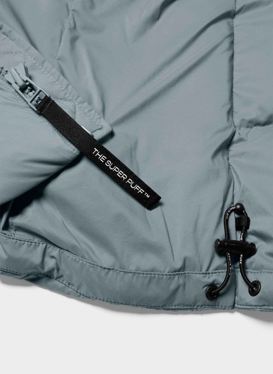 vesta supersnug puff - climatte slab blue