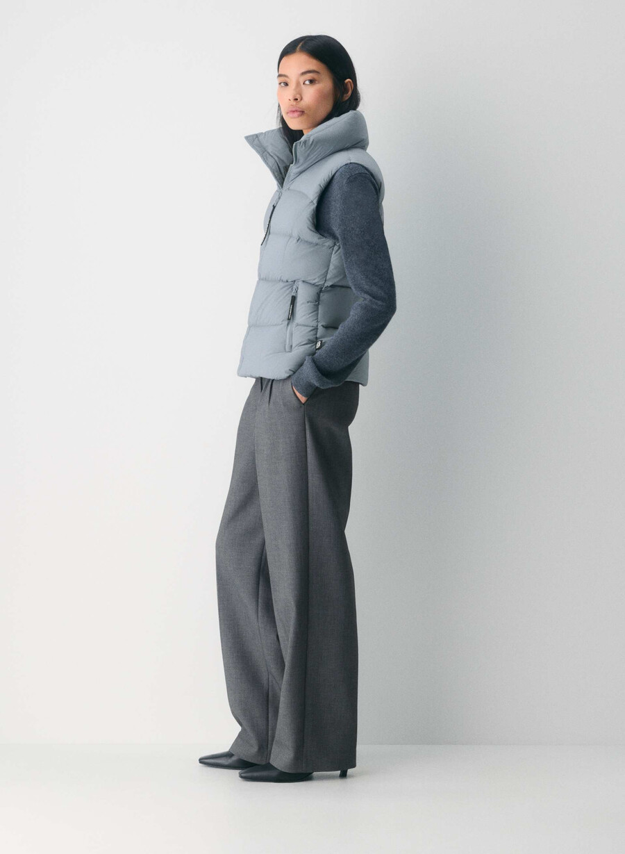 vesta supersnug puff - climatte slab blue